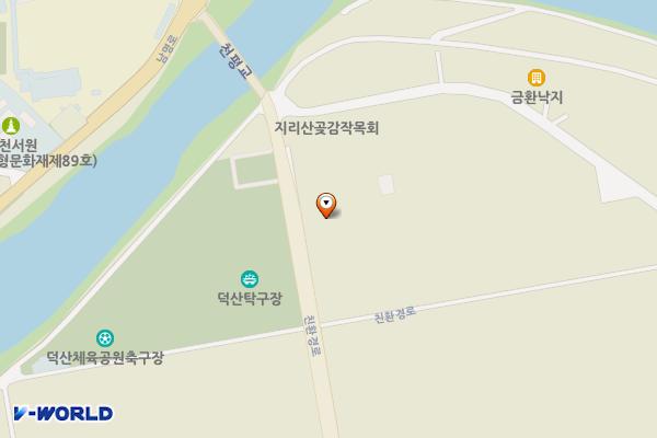 지리산 곶감유통센터 (급) 위치 지도 — 경상남도 산청군 시천면 천평리 444-5