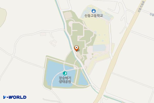 장승배기생태공원 (급) 위치 지도 — 경상남도 산청군 신등면 신등가회로113번길 18