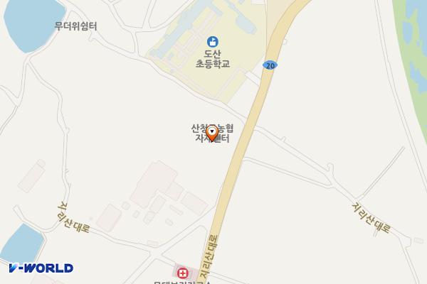 산청농협 문대지소 (급) 위치 지도 — 경상남도 산청군 신안면 지리산대로 3931