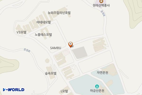 북면 신촌리 407-1번지 공영주차장 위치 지도 — 경상남도 창원시 의창구 북면 천주로1173번길 30