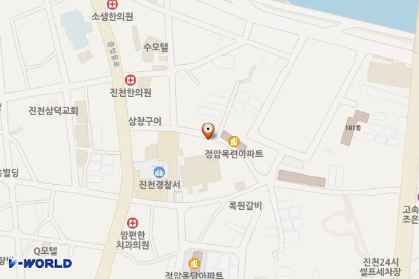 진천농협하나로마트급속(ENH) 위치 지도 — 충청북도 진천군 진천읍 중앙동5길 12