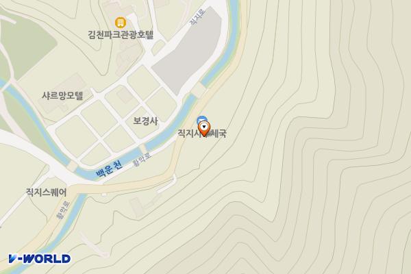 김천기와집쌈밥급속(ENH) 위치 지도 — 경상북도 김천시 대항면 황악로 1442