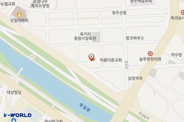 청주육거리시장급속(ENH) 위치 지도 — 충청북도 청주시 상당구 청남로2189번길 26-1
