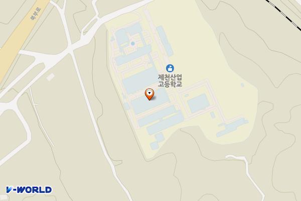 제천산업고급속(ENH) 위치 지도 — 충청북도 제천시 단양로10길 160