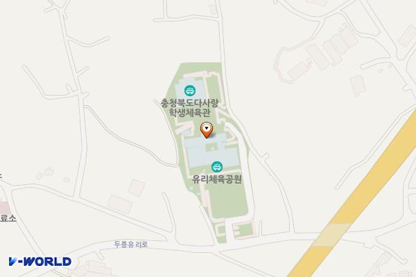 충북특수교육원(ENH) 위치 지도 — 충청북도 청주시 청원구 오창읍 두릉유리로 1375