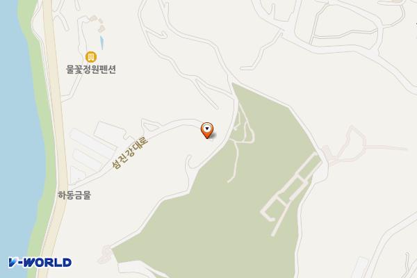 하동공원(미도빌라) 주차장 위치 지도 — 경상남도 하동군 하동읍 읍내리 1477