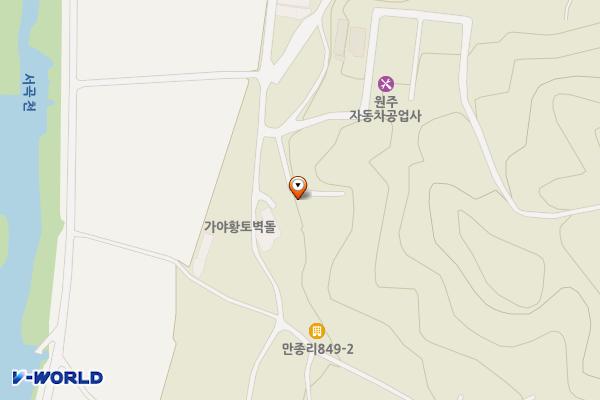 설악에너텍 위치 지도 — 강원특별자치도 원주시 호저면 중부동1길 80