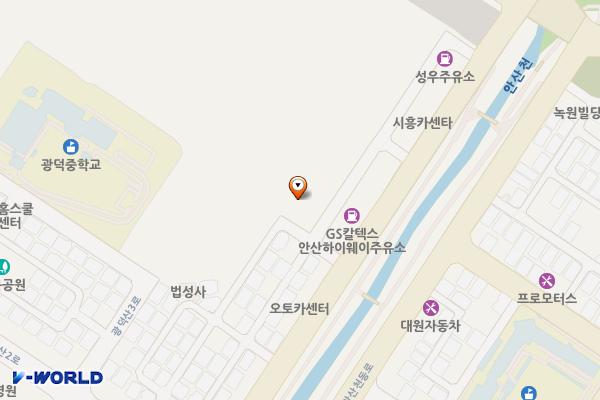 E1 중산LPG 안산 전기차 충전소 위치 지도 — 경기도 안산시 상록구 안산천서로6길 24