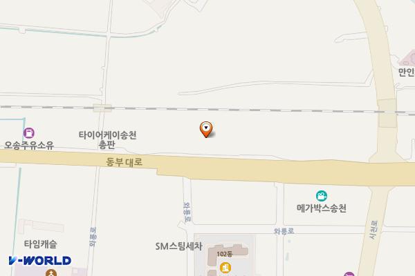 E1 덕진 전기차 충전소 위치 지도 — 전북특별자치도 전주시 덕진구 동부대로 1230