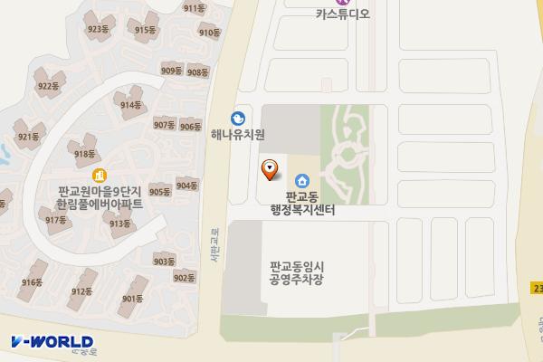 판교낙생농협 위치 지도 — 경기도 성남시 분당구 서판교로32번길 7 (판교동 576)