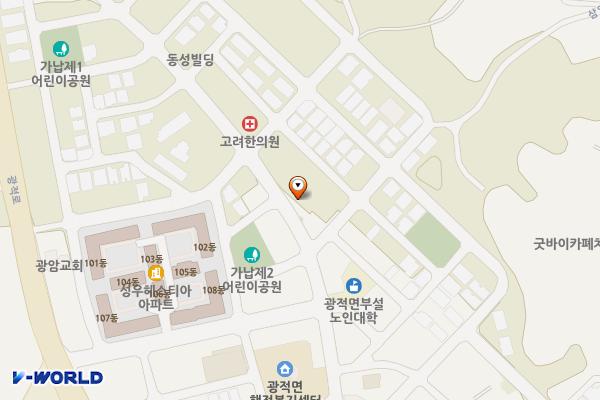 광적농협 위치 지도 — 경기도 양주시 광적면 가래비길 132 (가납리 836-1)