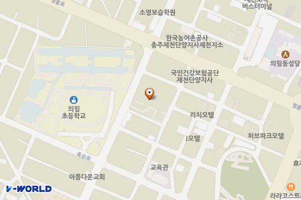 제천농협 위치 지도 — 충청북도 제천시 숭문로 92 (의림동 40-2)