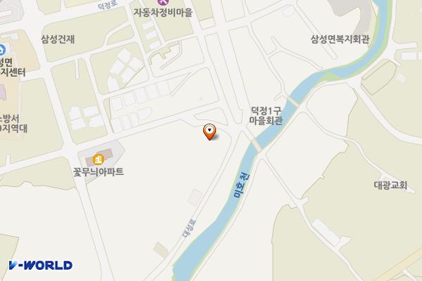 삼성농협 위치 지도 — 충청북도 음성군 삼성면 대성로 597-2 (덕정리 765-3)