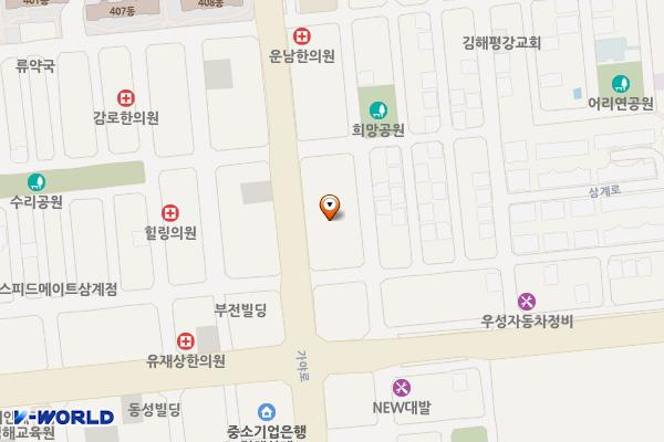 김해축산농협(하나로마트 삼계가야점) 위치 지도 — 경상남도 김해시 가야로 175 (삼계동 1480-2)