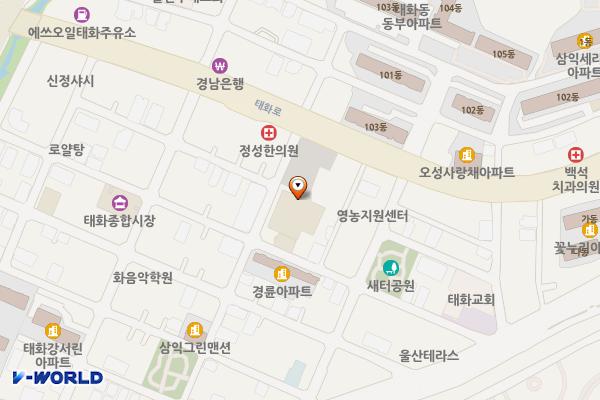 중앙농협 위치 지도 — 울산광역시 중구 태화로 186 (태화동 473-1)