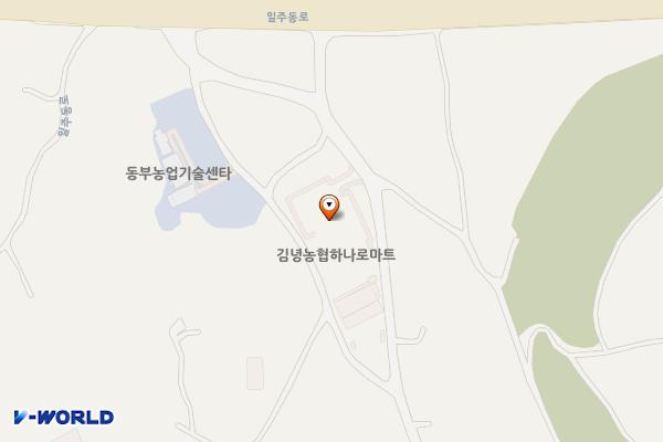 김녕농협 위치 지도 — 제주특별자치도 제주시 김송로 14 (구좌읍 김녕리 1895)