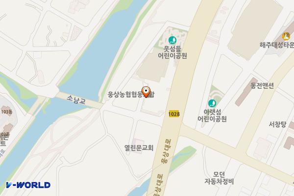웅상농협 위치 지도 — 경상남도 양산시 소주로 6로 (삼호동1015-3)