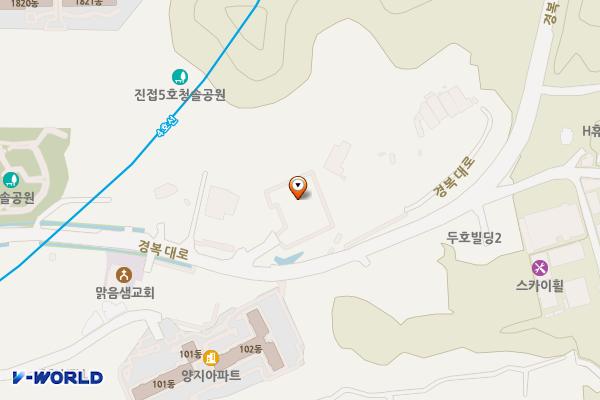 E1 남양주 오남제2공영주차장 전기차충전소 위치 지도 — 경기도 남양주시 오남읍 경복대로 95