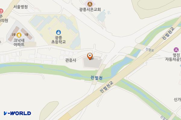 E1 남양주 진접제1공영주차장 전기차충전소 위치 지도 — 경기도 남양주시 진접읍 팔야리 778-4