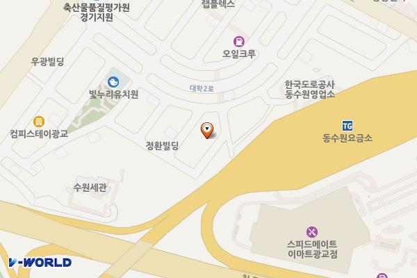 수원 박명화(대학1로8번길) 위치 지도 — 경기도 수원시 영통구 대학1로8번길 78-4
