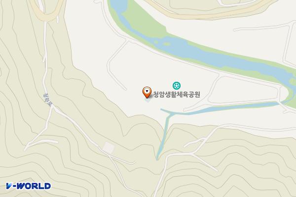 청암공설운동장 위치 지도 — 경상남도 하동군 청암면 청학로 819-27