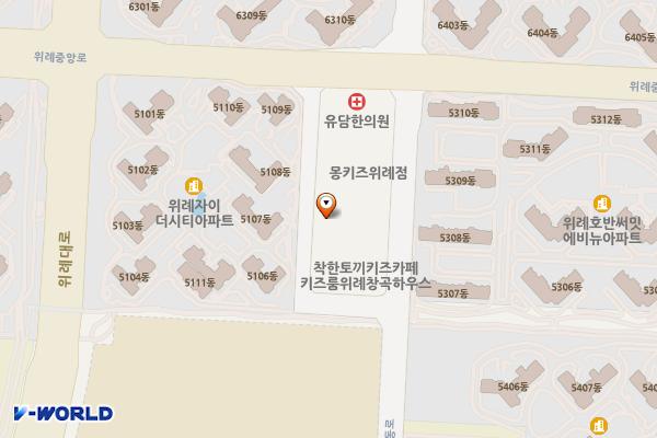더제이마트 위치 지도 — 경기도 성남시 수정구 위례동로 135-4