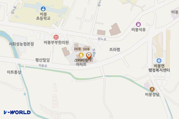 스타캐슬1차 충전소 위치 지도 — 경기도 화성시 비봉면 비봉로 90-3