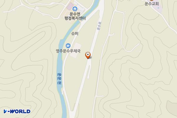 문수면 적동리 인근 공영주차장 위치 지도 — 경상북도 영주시 문수면 적동리 367-3