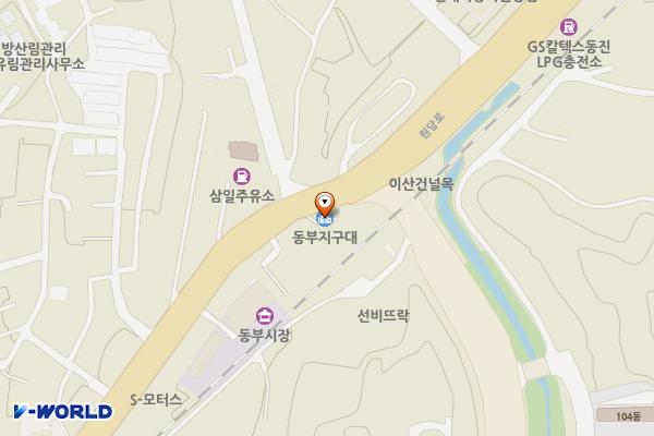 원당로 노상주차장(봉화삼거리↔동부파출소) 위치 지도 — 경상북도 영주시 상망동 861-13