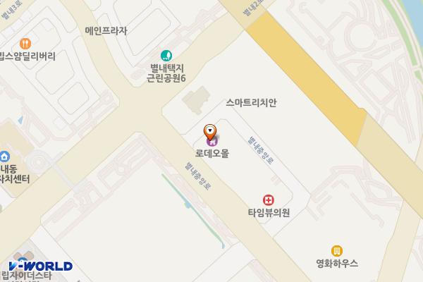남양주 로뎀타워 충전소 위치 지도 — 경기도 남양주시 별내중앙로 34