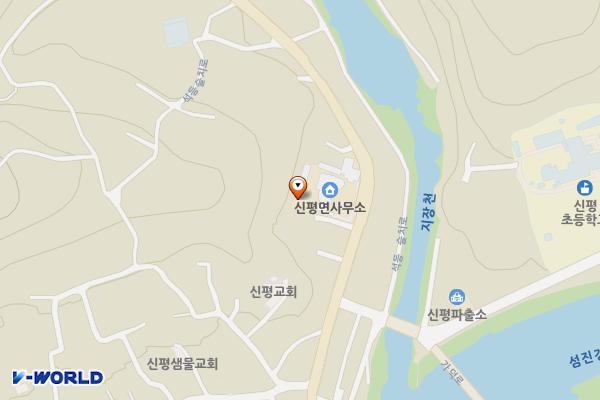 신평면사무소 급속충전소 위치 지도 — 전북특별자치도 임실군 신평면 석등슬치로 369