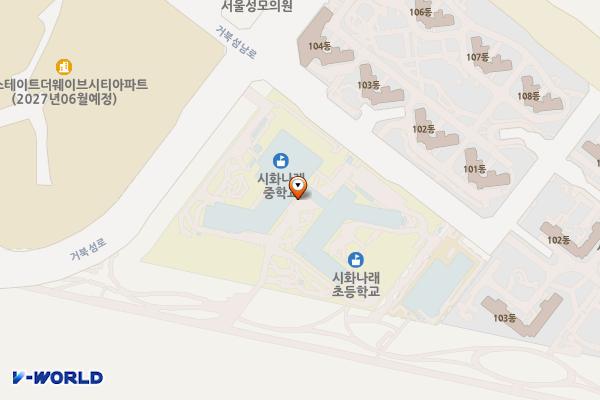 시화나래초중학교 급속충전소 위치 지도 — 경기도 시흥시 거북섬남로 47