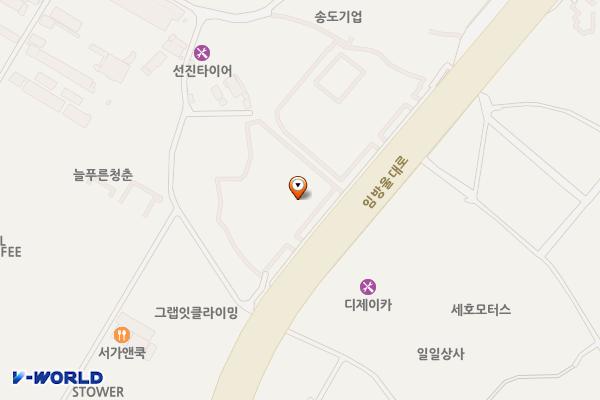 광주 도천동 판관공빌딩 급속충전소 위치 지도 — 전남광주통합특별시 광산구 임방울대로 527