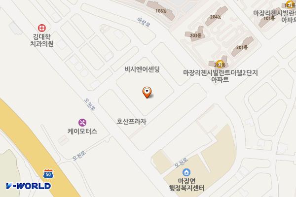 이천 태백전업 급속충전소 위치 지도 — 경기도 이천시 마장면 마장로62번길 16