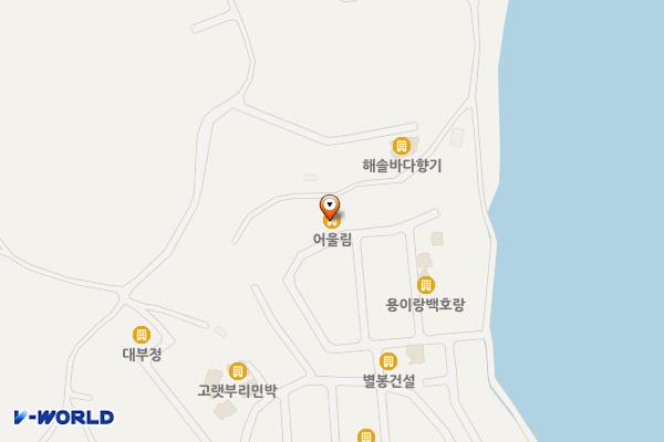 안산 어울림펜션 위치 지도 — 경기도 안산시 단원구 강거래길 27
