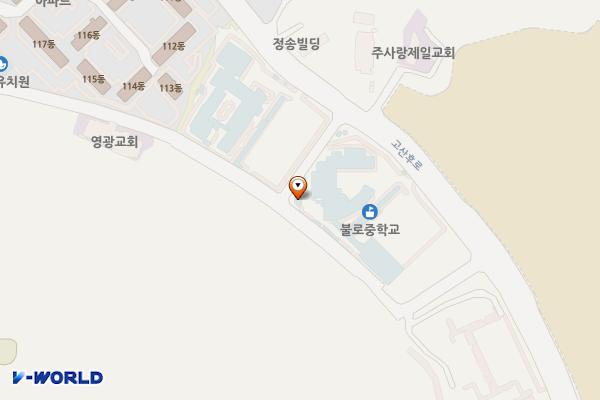 인천 불로중학교 위치 지도 — 인천광역시 검단구 고산후로 363 (불로동, 불로중학교)
