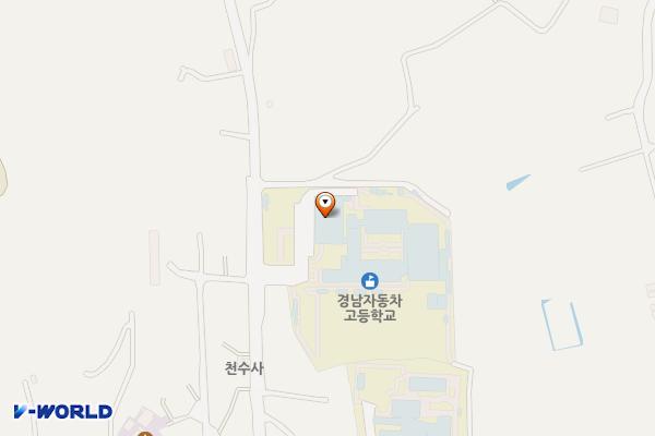 경남자동차고등학교 위치 지도 — 경상남도 진주시 진산로 378