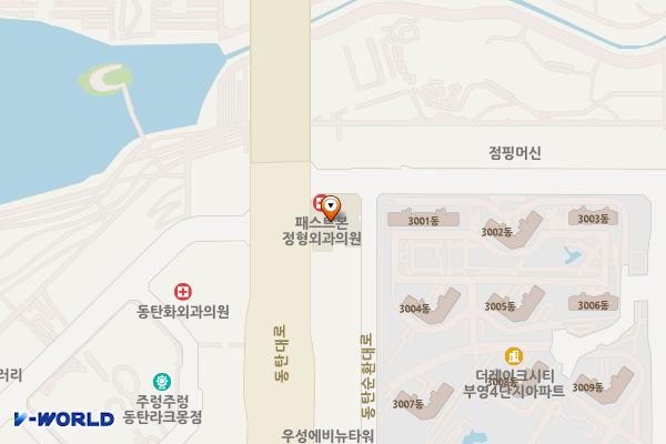 화성 동탄더제이시티 위치 지도 — 경기도 화성시 동탄순환대로 127-27