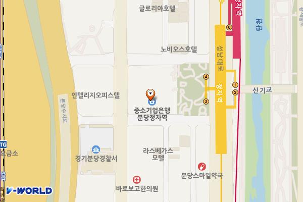 성남 분당킨스타워 위치 지도 — 경기도 성남시 분당구 성남대로331번길 8