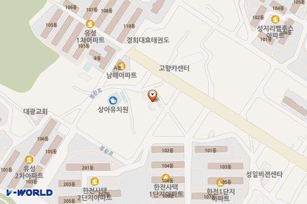 죽정동 마을주차장 위치 지도 — 충청남도 보령시 죽정동 729-11
