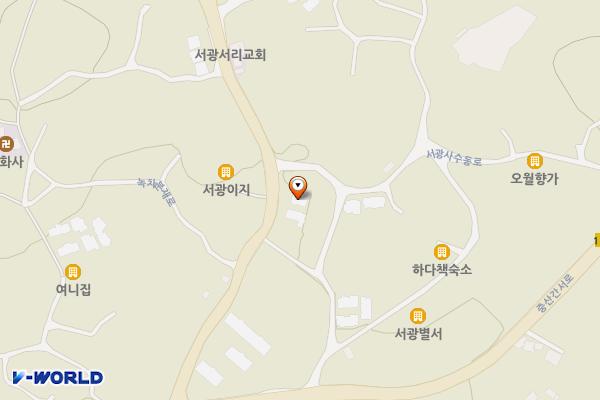 새별하노이 위치 지도 — 제주특별자치도 서귀포시 안덕면 녹차분재로 26