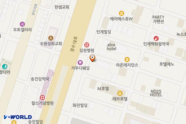 화성 니트로아이 위치 지도 — 경기도 수원시 팔달구 경수대로446번길 24