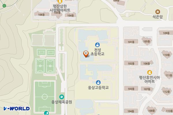 양산 천성초등학교 위치 지도 — 경상남도 양산시 배움터길 28