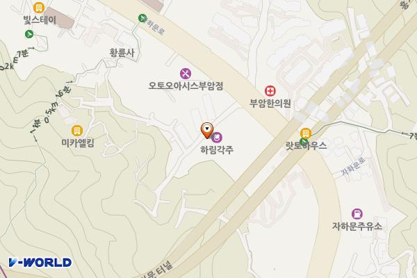 서울 하림각 위치 지도 — 서울특별시 종로구 자하문로 255