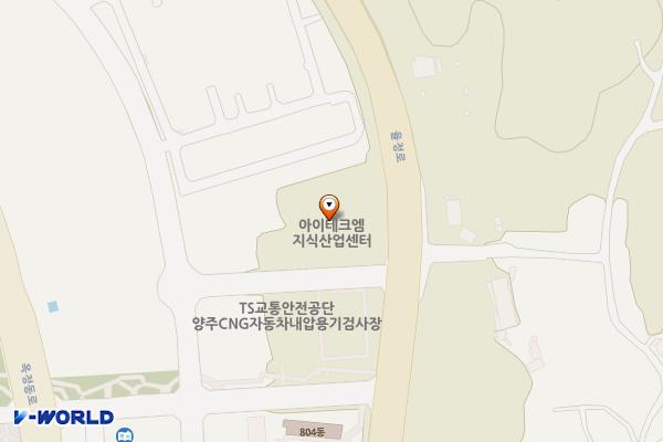 아마노코리아 양주지식산업센터 위치 지도 — 경기도 양주시 화합로1710번길 177-19
