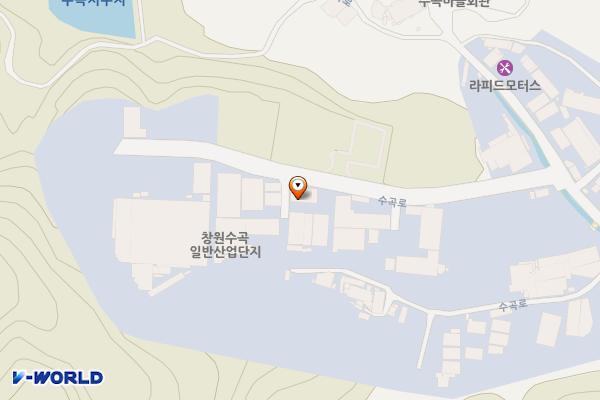 통영 무전동주민센터 신축현장 급속충전소 위치 지도 — 경상남도 통영시 중앙로 320