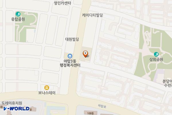 세계로마트 야탑점 위치 지도 — 경기도 성남시 분당구 벌말로 32