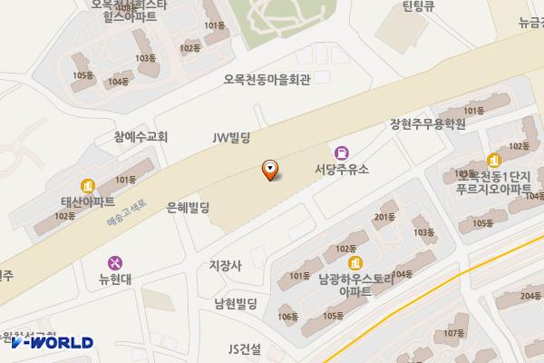 SGC EC 수원 오목천동 급속충전소 위치 지도 — 경기도 수원시 권선구 오목천동 318-4