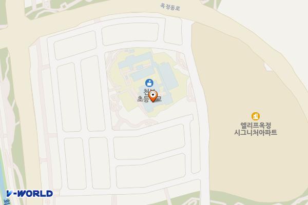 양주 천보초등학교 위치 지도 — 경기도 양주시 옥정동로9가길 31-15 (율정동, 천보초등학교)
