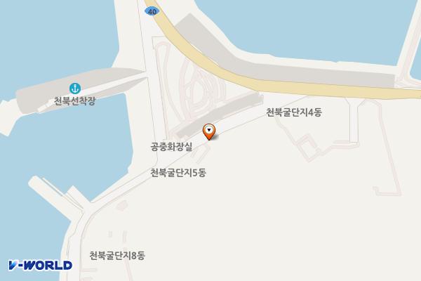 천북굴단지 공영1주차장 위치 지도 — 충청남도 보령시 천북면 홍보로 1061-27
